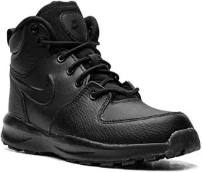 Nike Kids oa Leather Triple Black sneakers