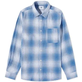 NN07 Arne Check ShirtBlue Check