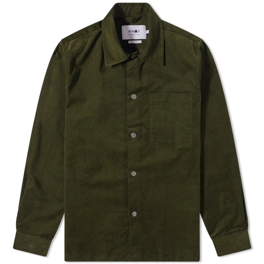 NN07 Basso OvershirtGreen