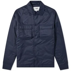 NN07 Columbo Technical OvershirtNavy Blue