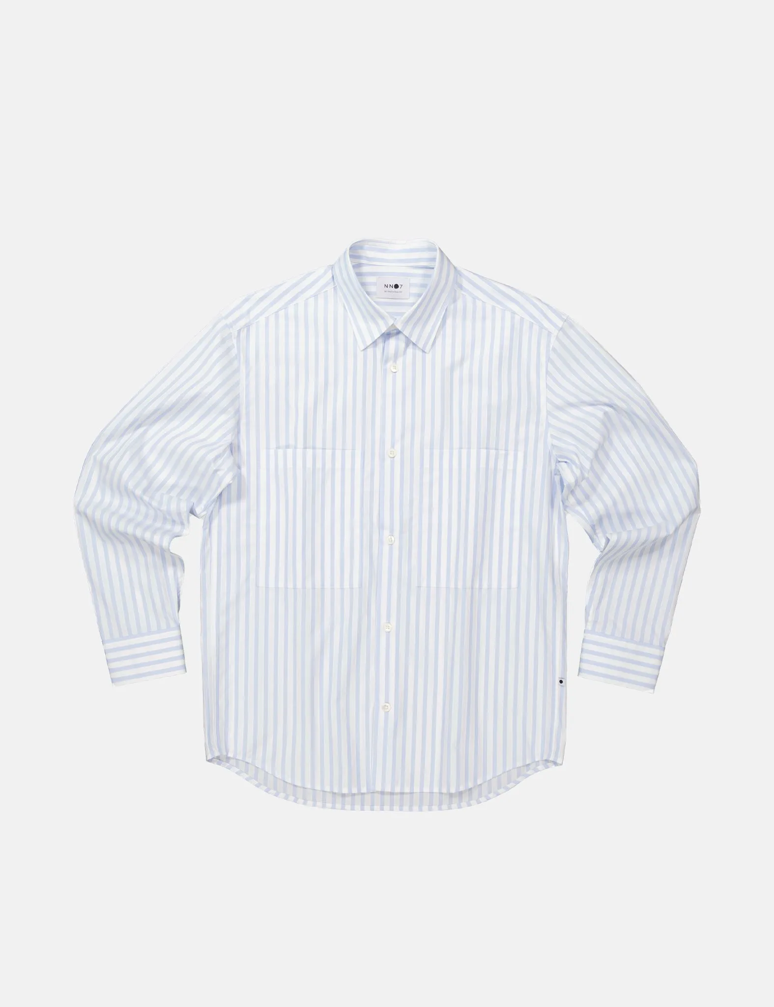 NN07 Freddy Shirt - Blue Stripe