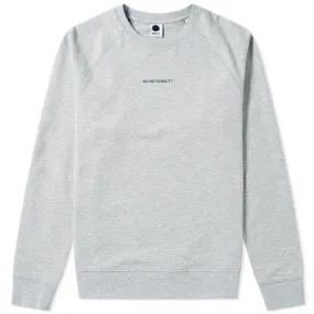 NN07 Geoff Crew SweatGrey Melange