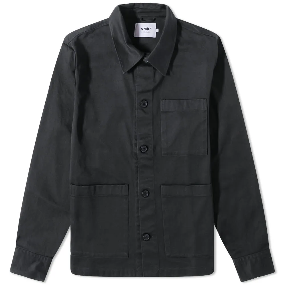 NN07 Ib Twill Chore JacketBlack