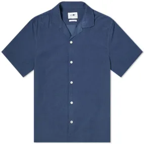 NN07 Miyagi Baby Cord Vacation ShirtIndigo Blue