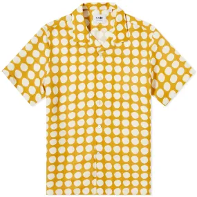 NN07 Miyagi Dot Vacation ShirtWarm Yellow