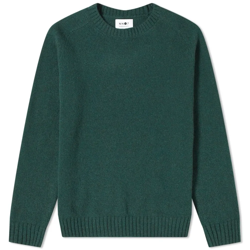 NN07 Nathan Crew KnitDark Green