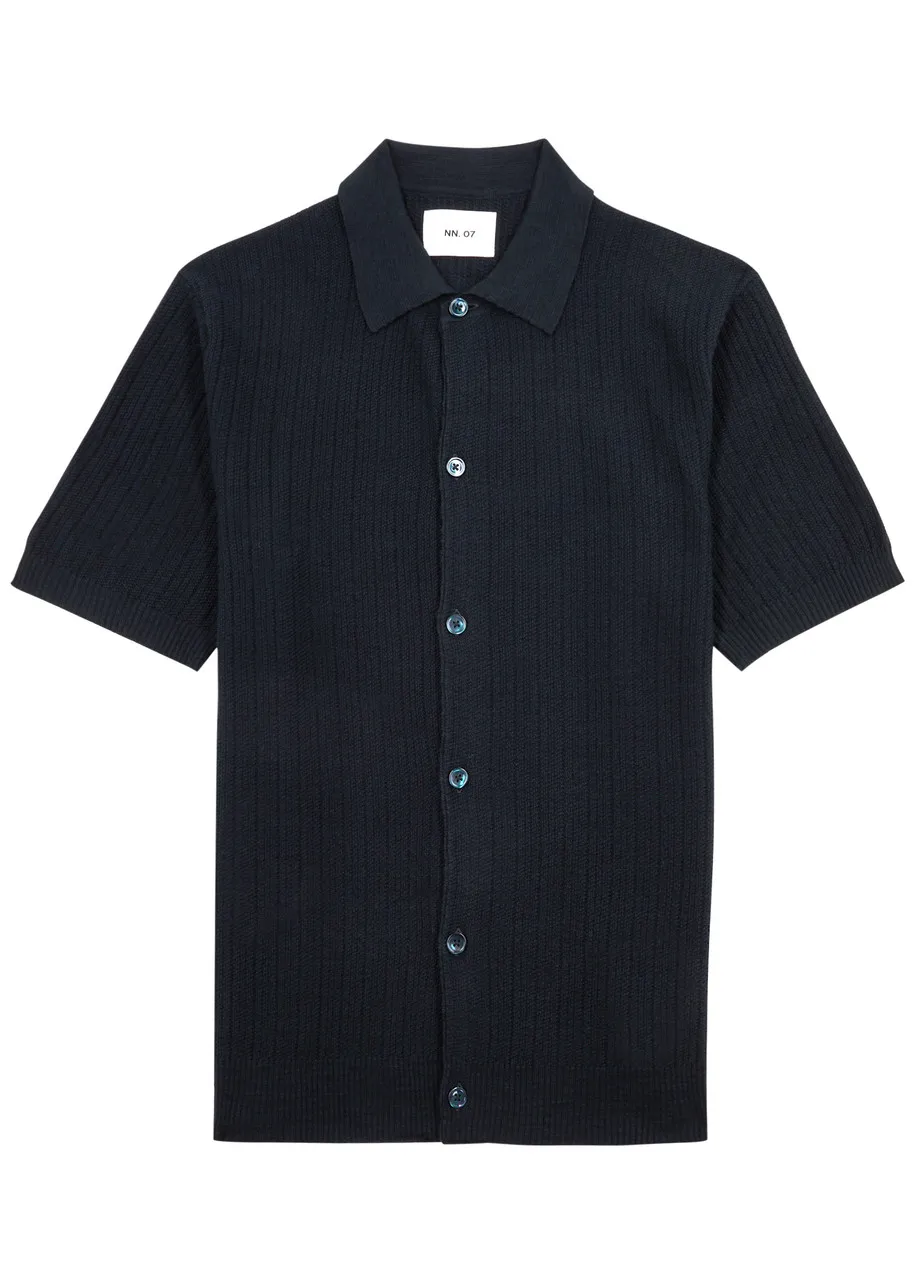 NN07 Nolan knitted shirt  -                         -                     -                