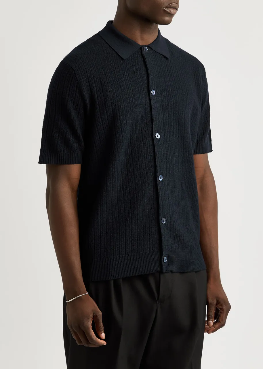 NN07 Nolan knitted shirt  -                         -                     -                