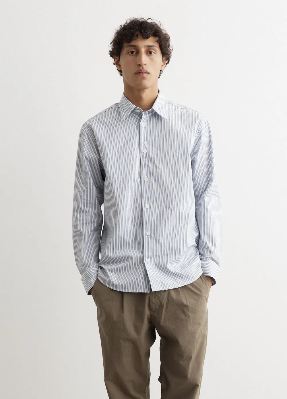 NN07 -  Quinsy Stripe Shirt - Shirt