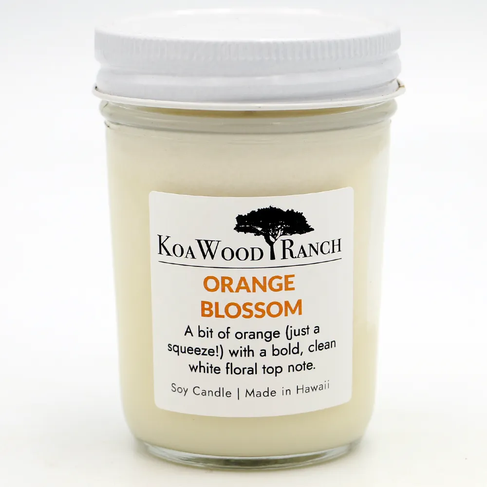 Orange Blossom Soy Candle