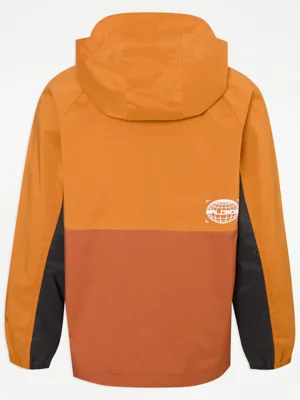 Orange Panelled Lightweight Jacket | Kids | George at ASDA