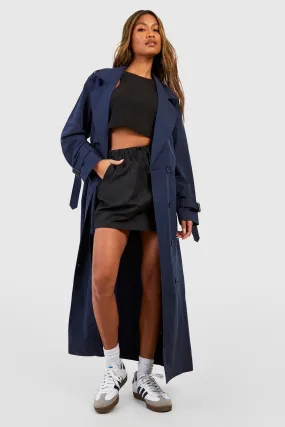 Oversized Midi Trench Coat