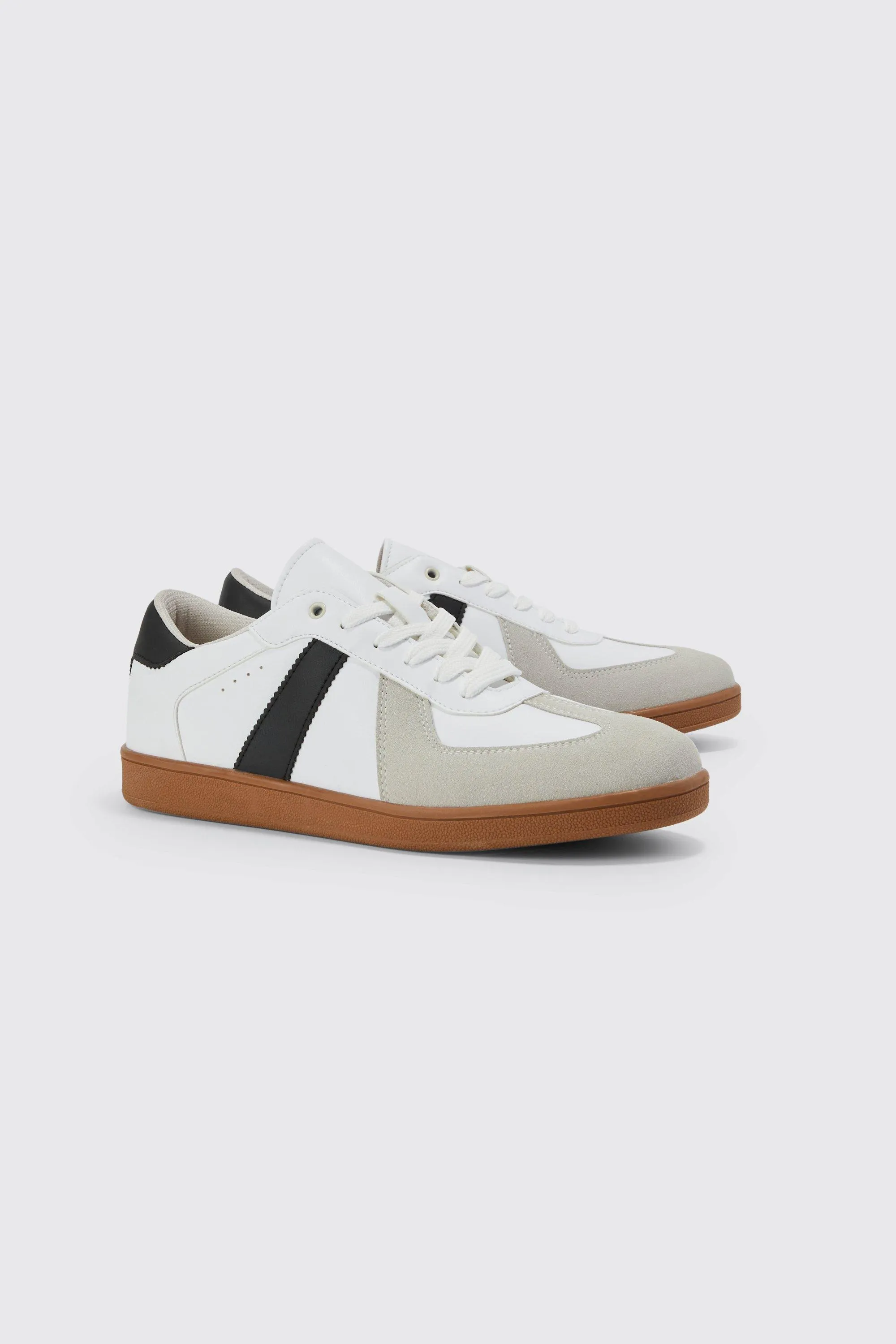 Panel Detail Sport Sneakers