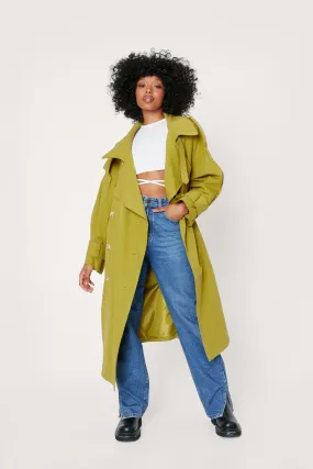 Petite Oversized Trench Coat