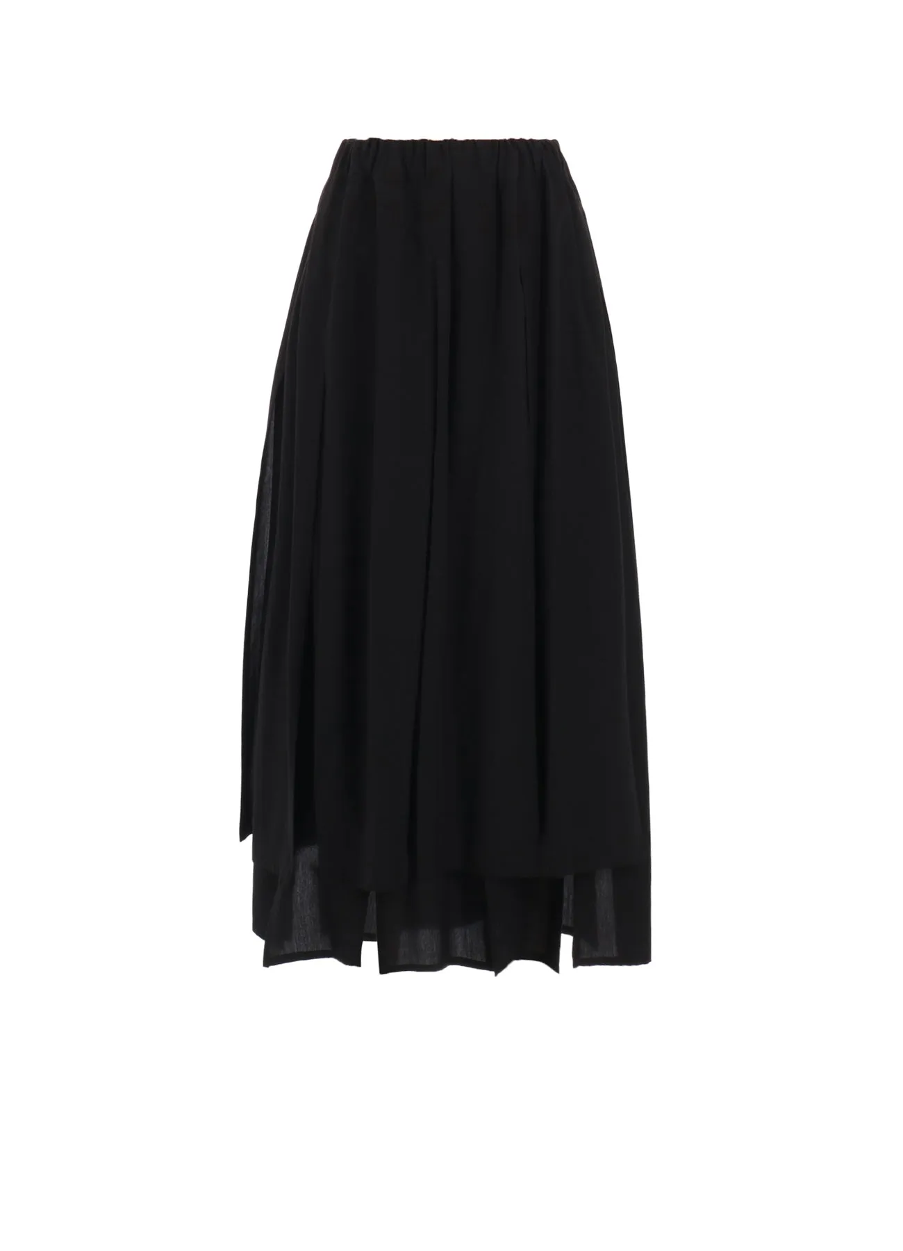 POPLIN PANELED SKIRT