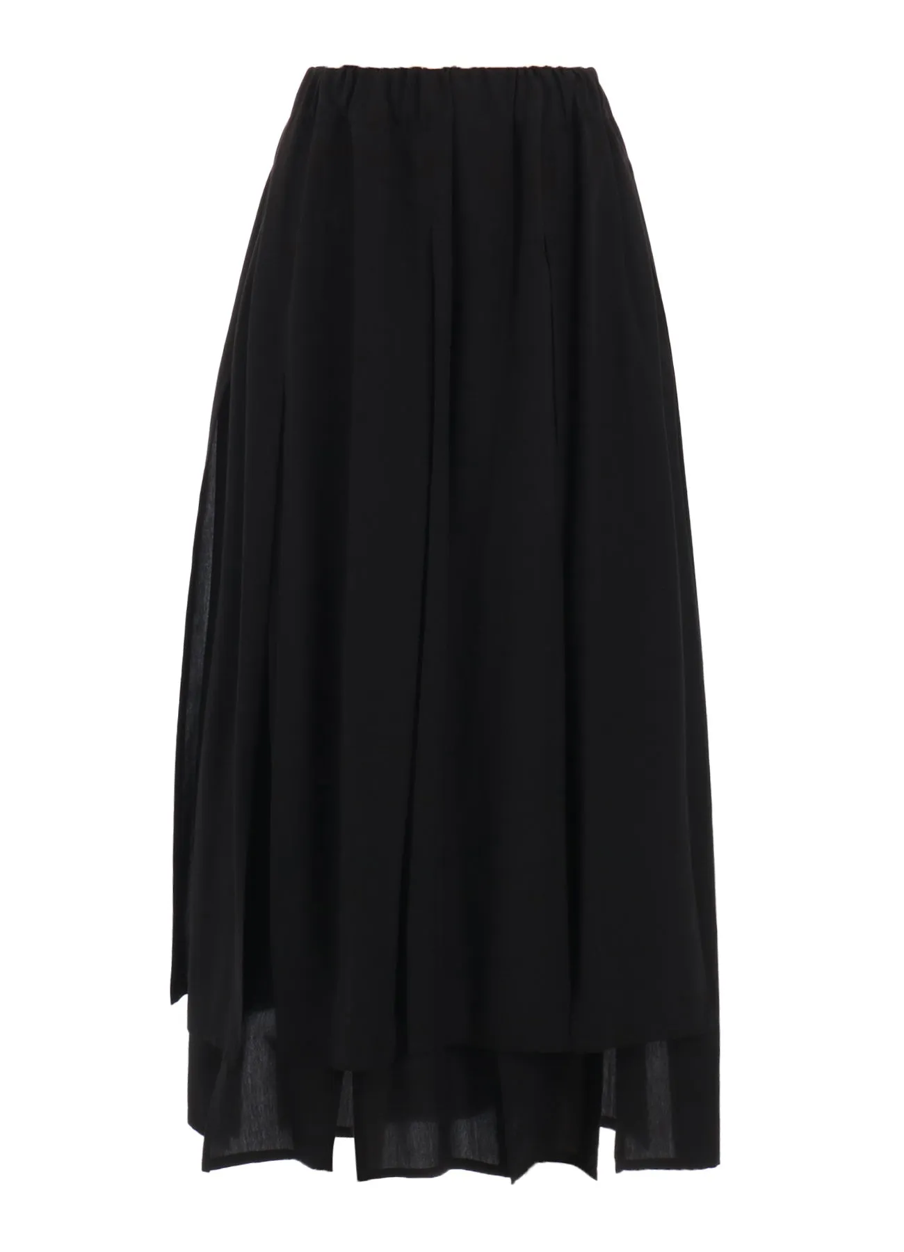 POPLIN PANELED SKIRT