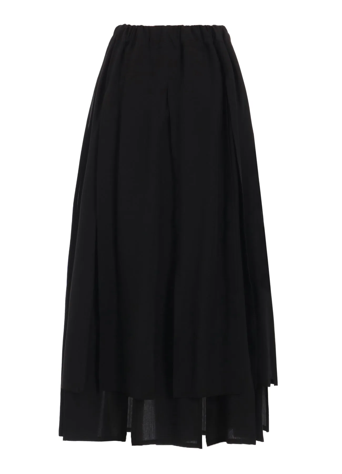 POPLIN PANELED SKIRT