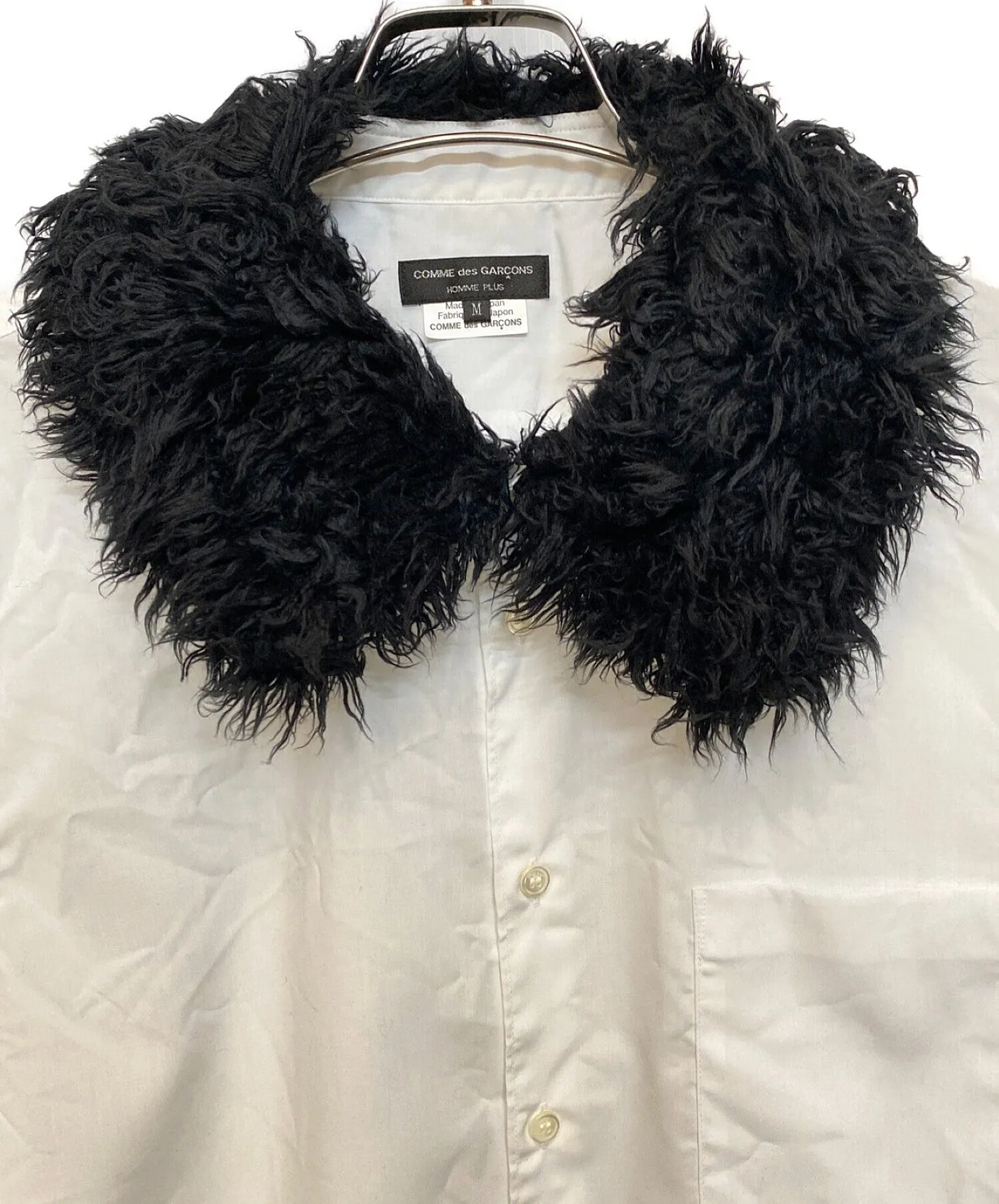 [Pre-owned] COMME des GARCONS HOMME PLUS 23AW Faux fur blouse PL-B017/AD2023