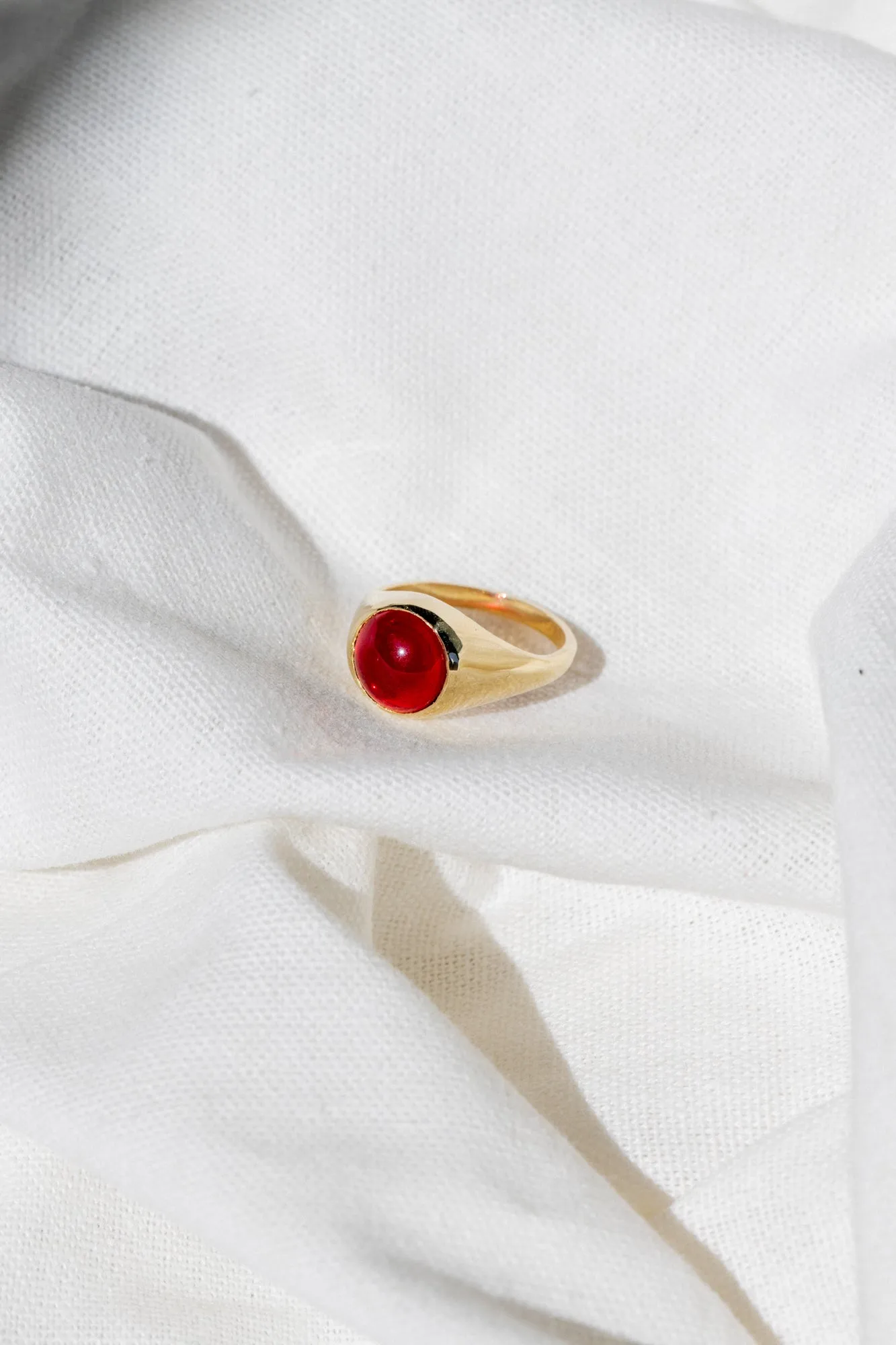 Primary Ring - Red Obsidian