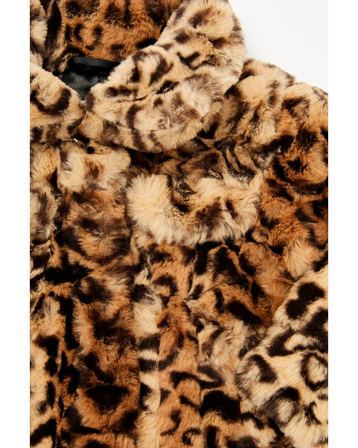 Product Name:  Urban Republic Infant Girls' Cheetah Print Faux Fur Snap Jacket