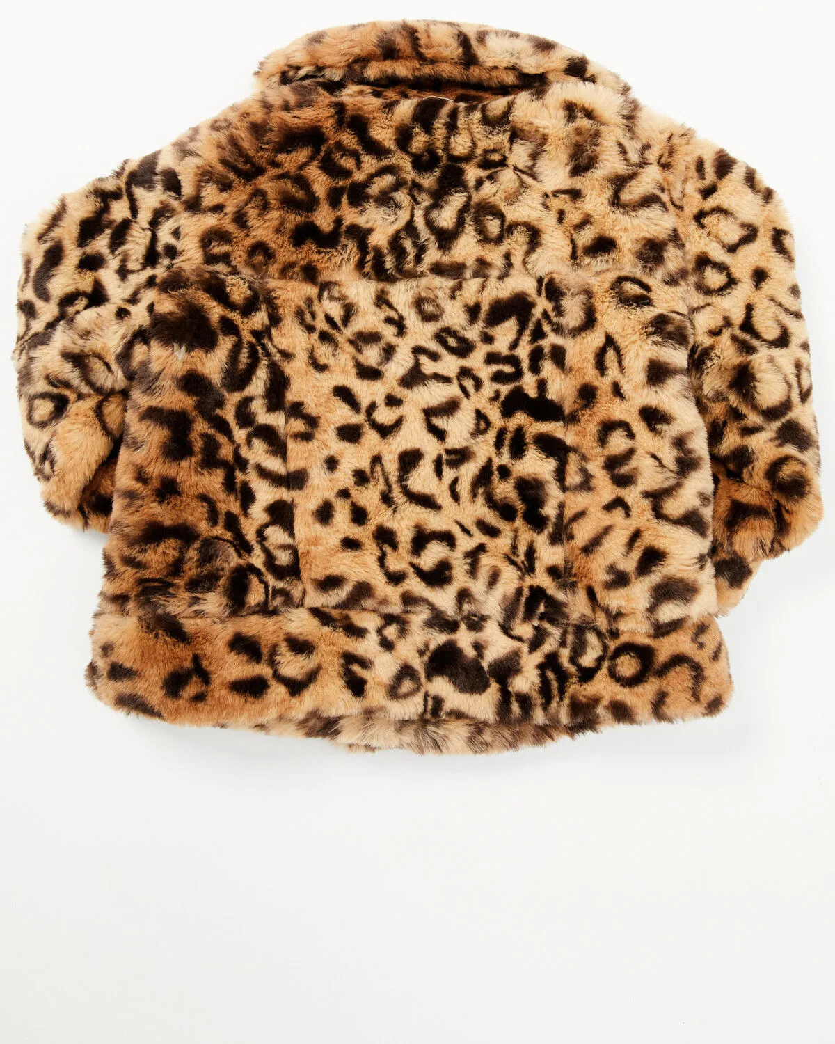 Product Name:  Urban Republic Infant Girls' Cheetah Print Faux Fur Snap Jacket