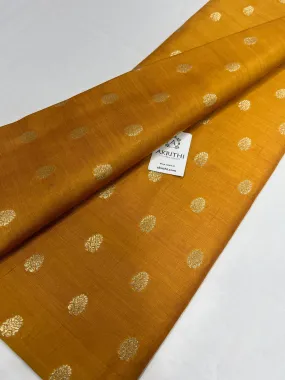 Pure chiniya silk Banarasi brocade fabric