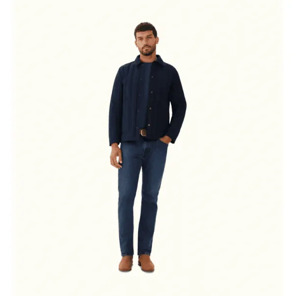 R. M. Williams Mens Watervale Jacket in Navy