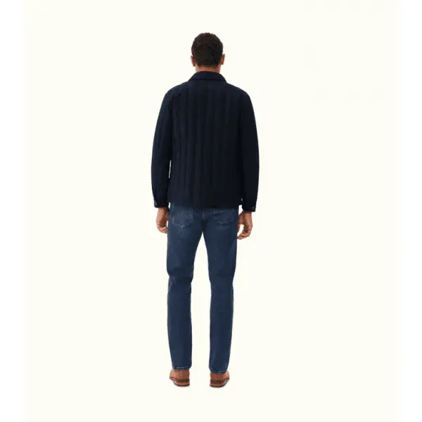 R. M. Williams Mens Watervale Jacket in Navy