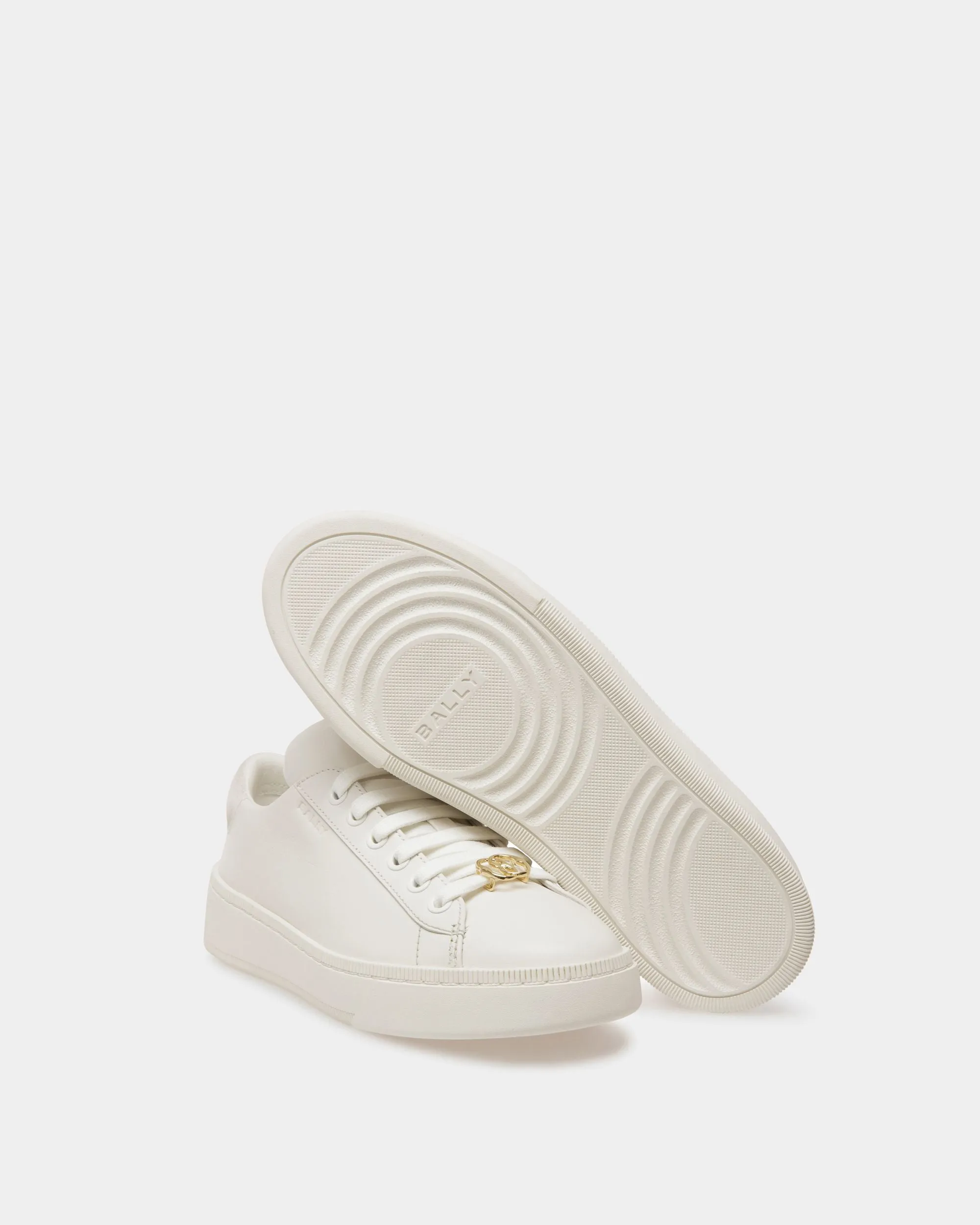 Raise Sneakers In White Leather