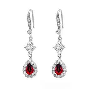 Red Royalty Earrings