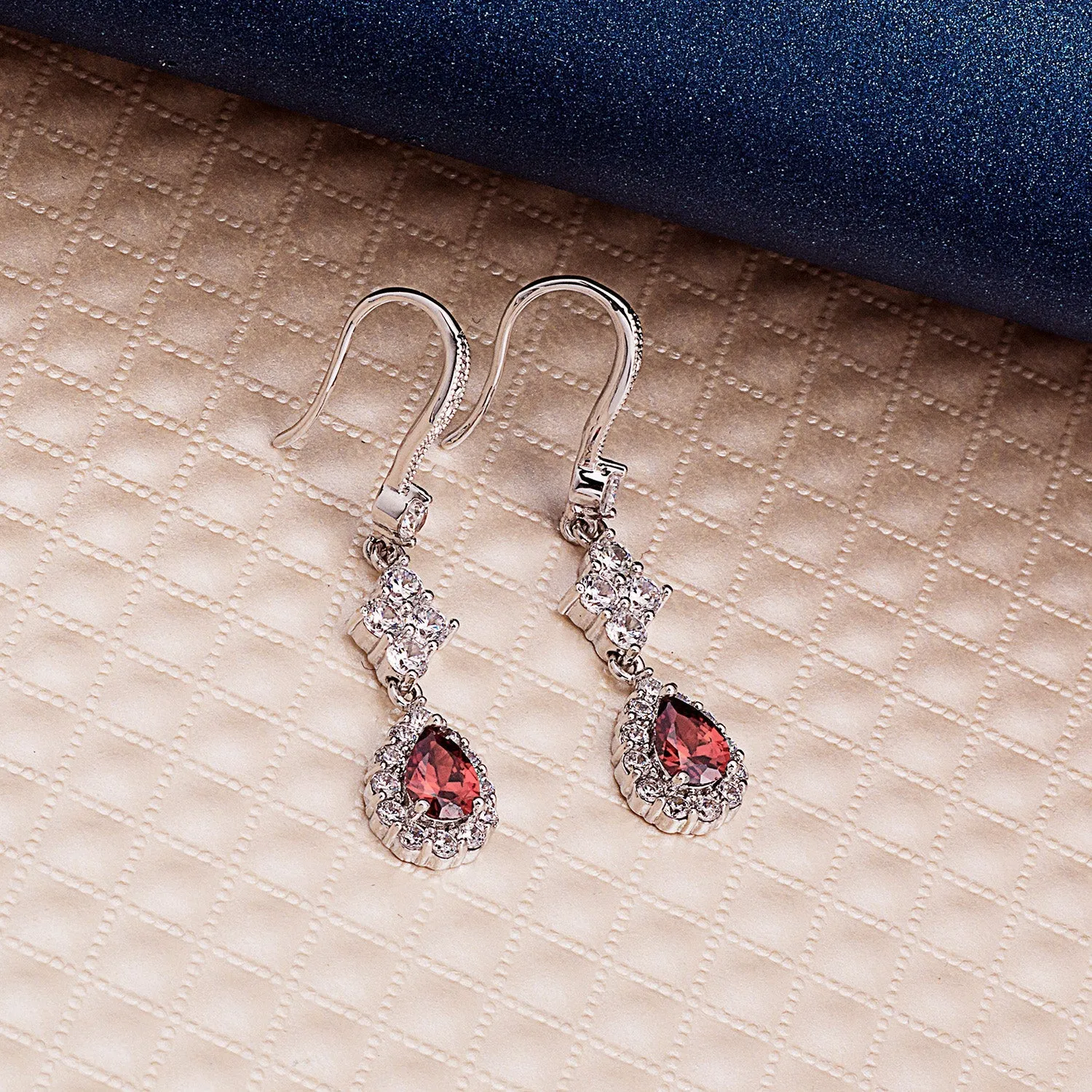 Red Royalty Earrings