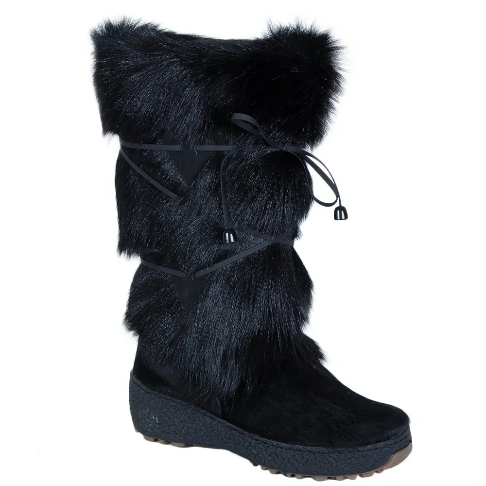 Regina Imports Anna Boot with Real Fur (Women's)