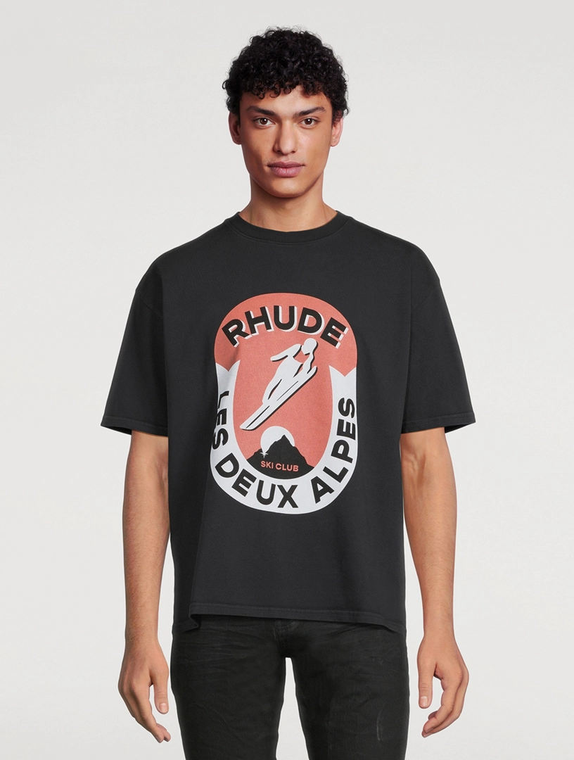 RHUDE Les Deux Alpes Cotton T-Shirt