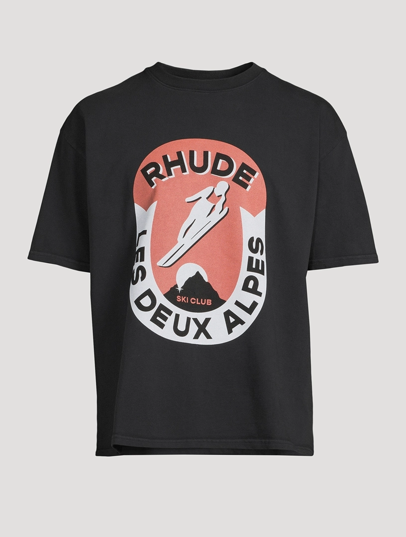 RHUDE Les Deux Alpes Cotton T-Shirt