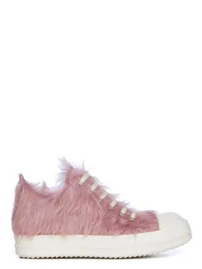 Rick Owens Unshaved Low Top Sneakers 'PINK'