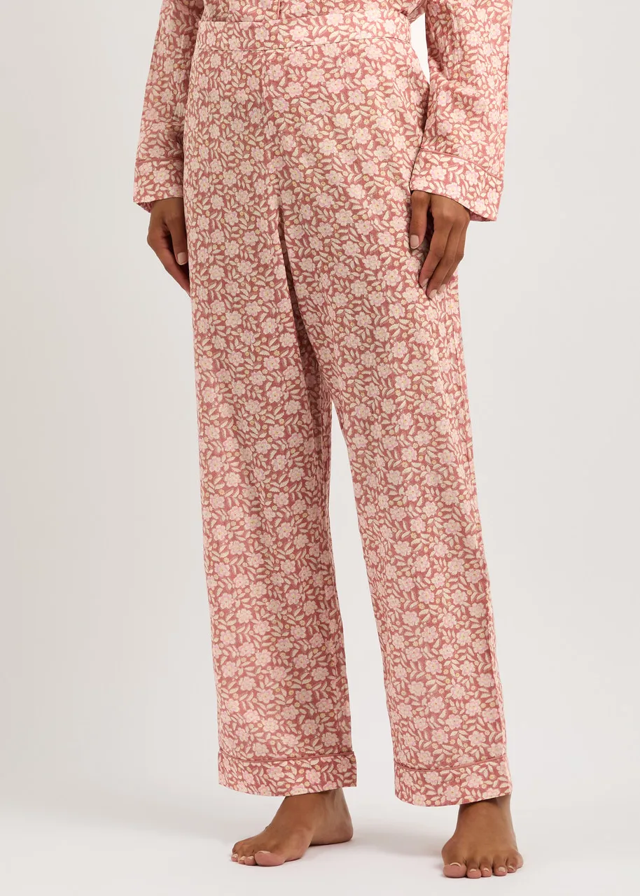 RIXO Austin floral-print cotton pyjama set  -                         -                     -                