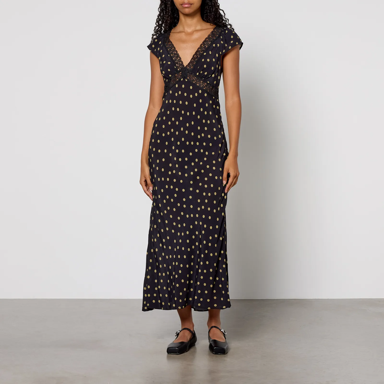 RIXO Iggy Crepe Dress - UK 10 | Coggles