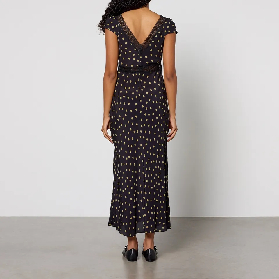 RIXO Iggy Crepe Dress - UK 10 | Coggles