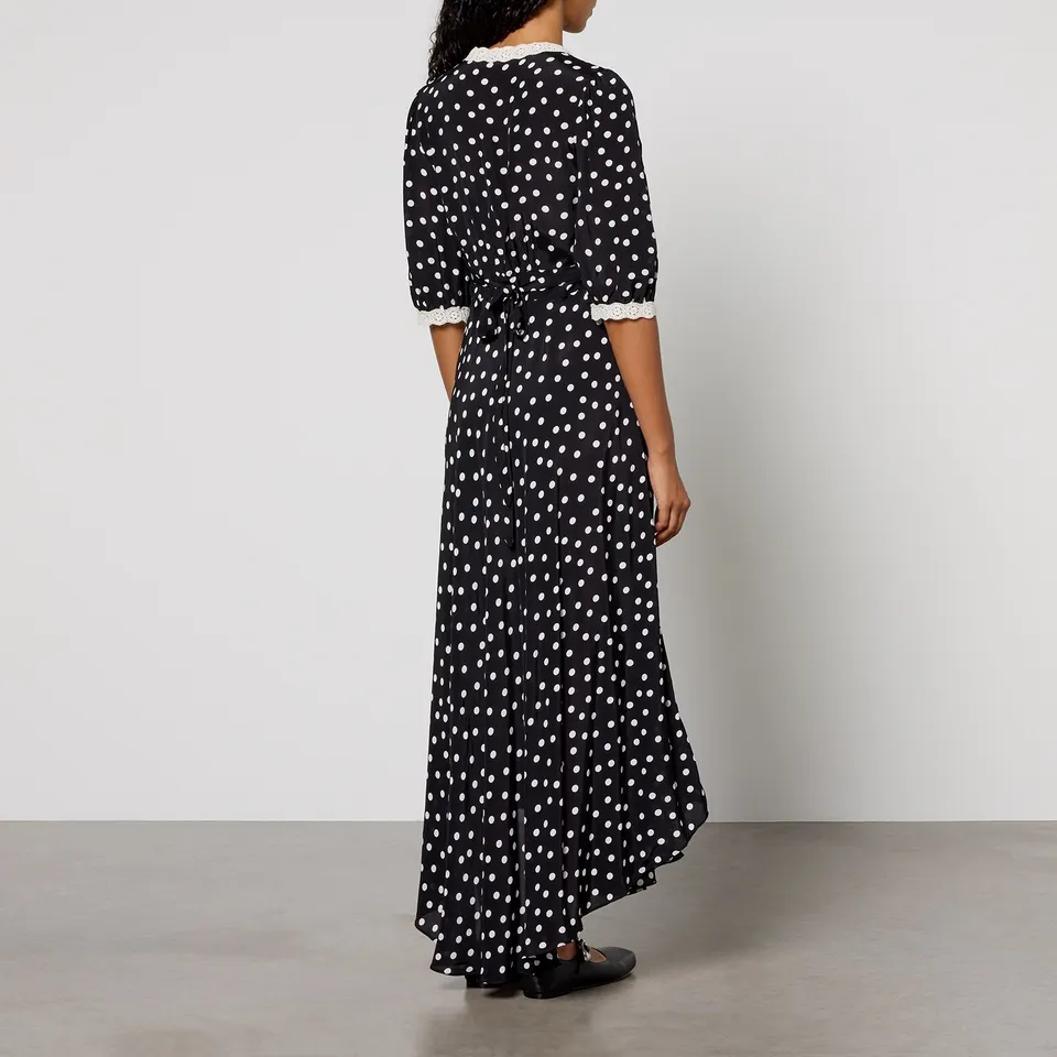 RIXO Juniper 2 Crepe Midi Dress - UK 8 | Coggles