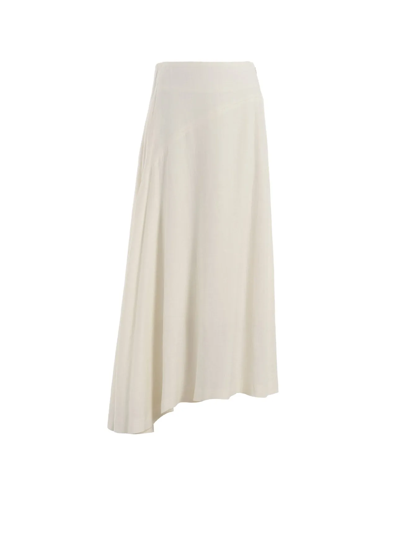 RY/LI CANVAS ASYMMETERIC FLARE SKIRT