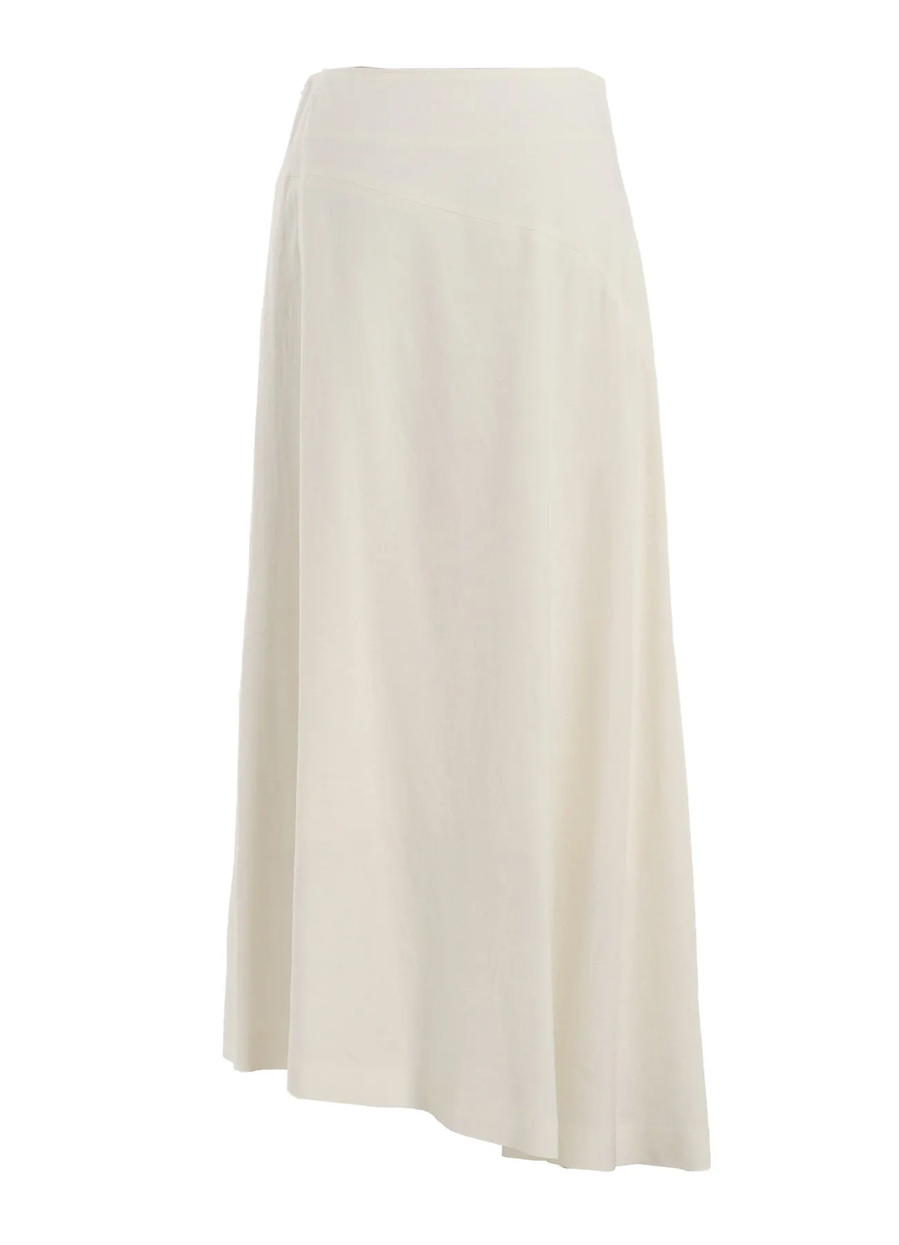 RY/LI CANVAS ASYMMETERIC FLARE SKIRT