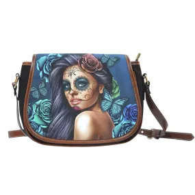 Saddle Bag Calavera (Turquoise)