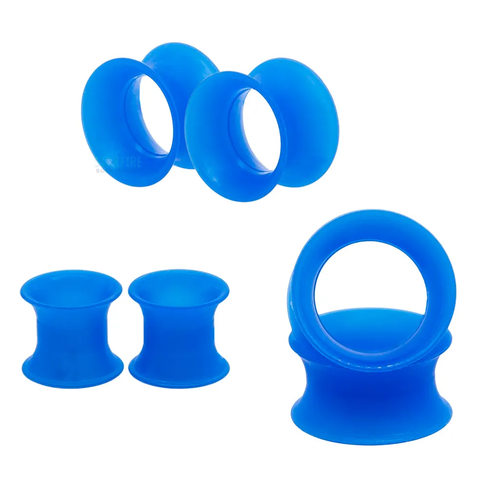 Silicone Skin Eyelets - True Blue