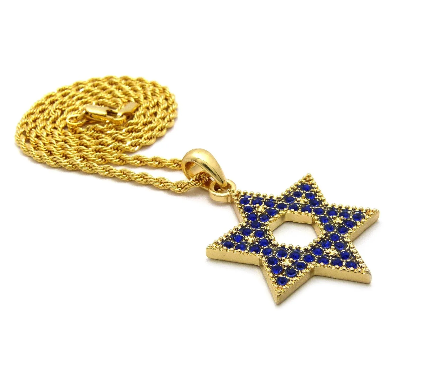 Star of David (Blue Stones)