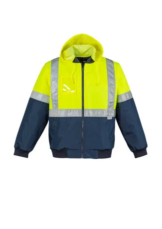 Syzmik Mens Hi Vis Quilted Flying Jacket (ZJ351)-