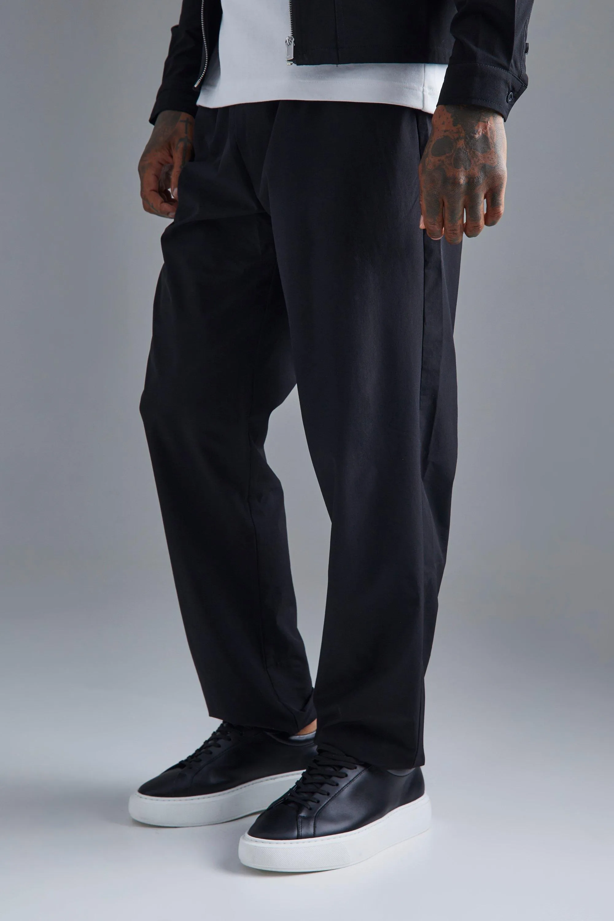 Technical Stretch Straight Pants