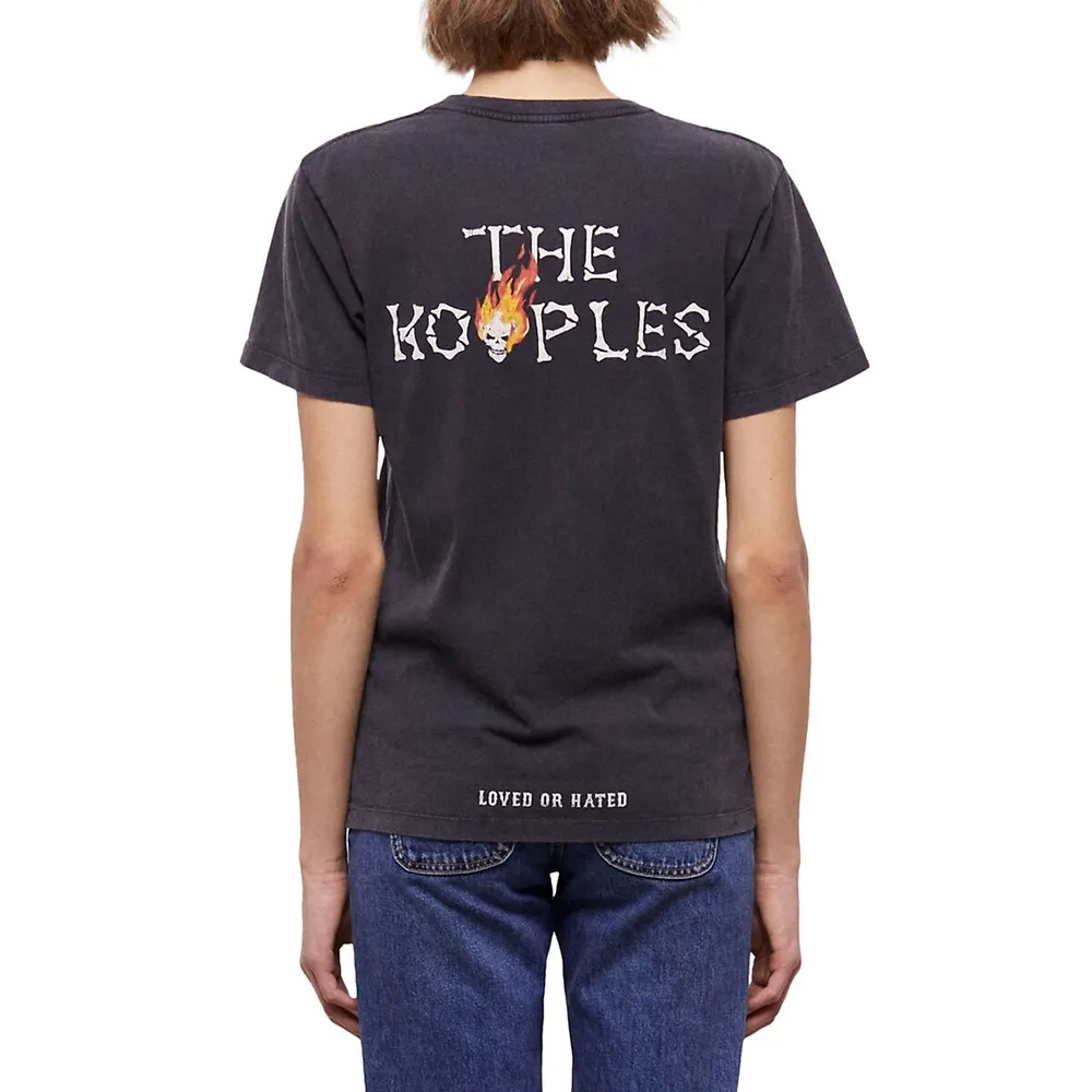 The Kooples Fiery Skull T-Shirt