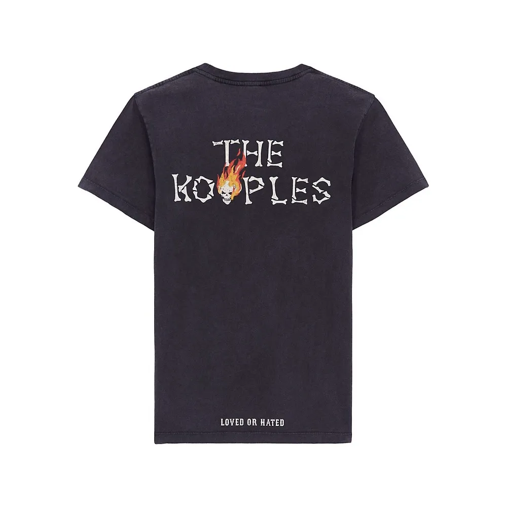 The Kooples Fiery Skull T-Shirt