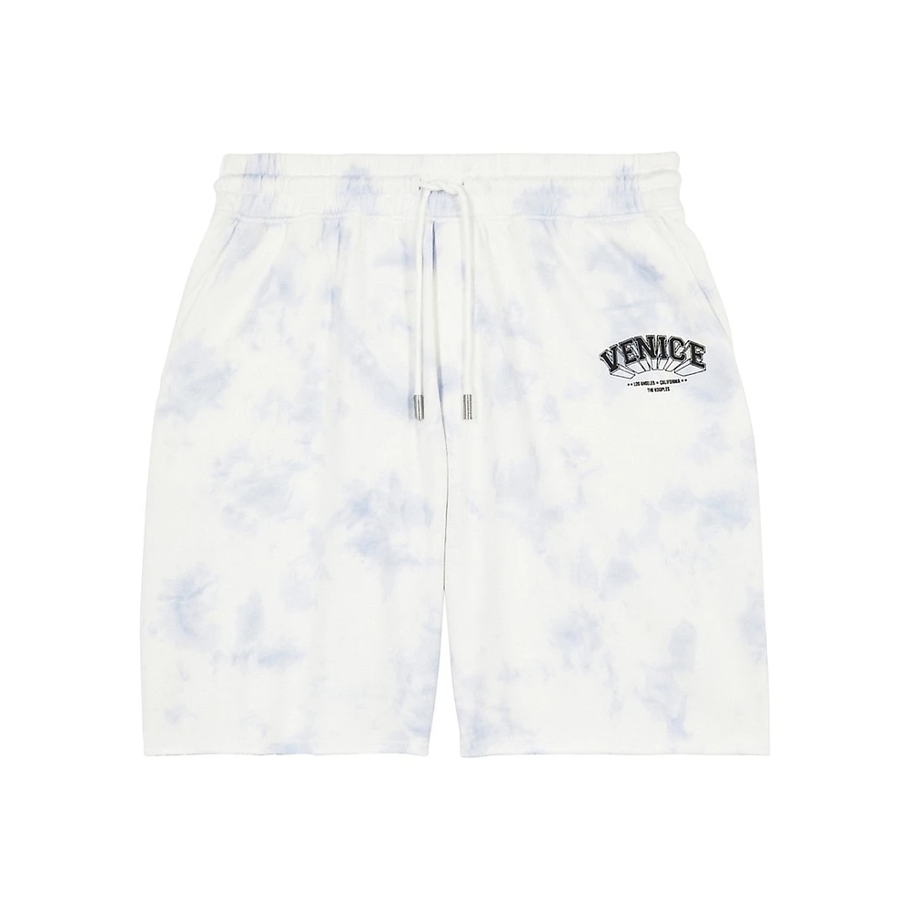 The Kooples Gradient Cotton Sweats Shorts