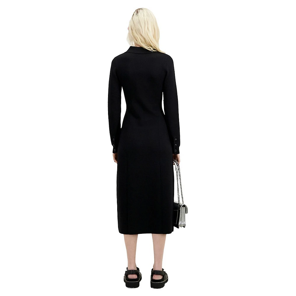 The Kooples Knit Midi Dress